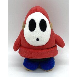 Shy Guy Super Mario Bros. 6" Nintendo Red Blue Plush San-Ei Co 2012